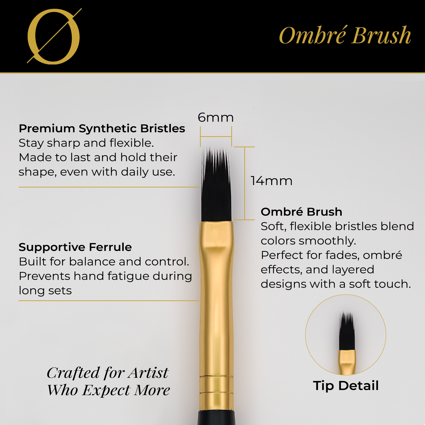 Cepillo ultra delineador