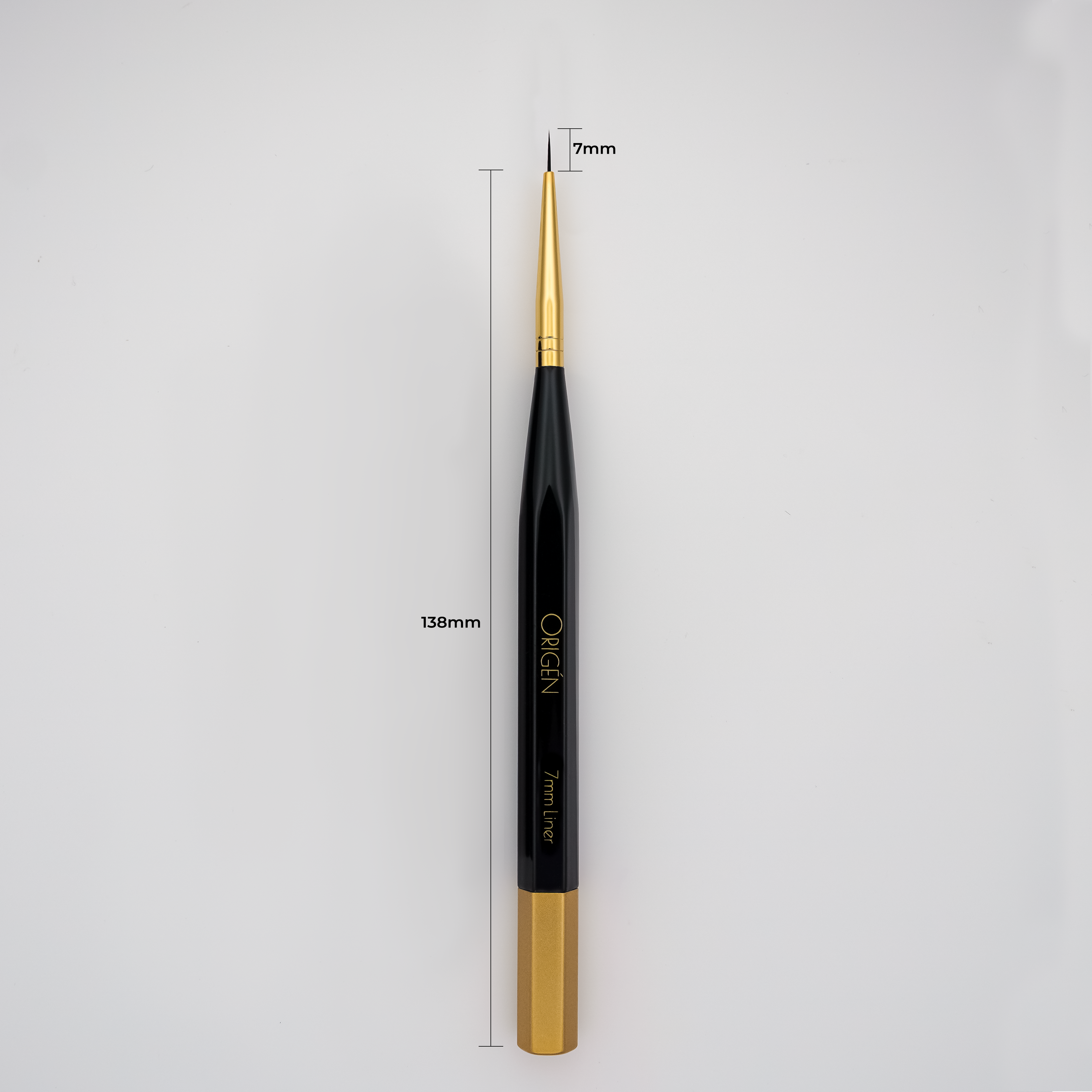 Cepillo delineador de 7 mm