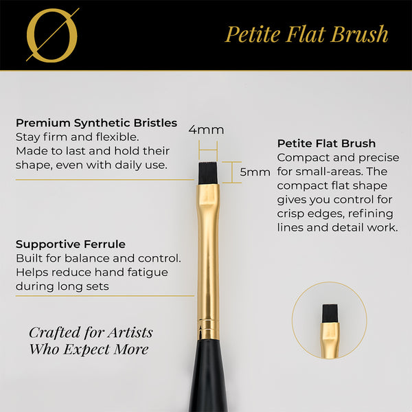 Petite Flat Brush Hover