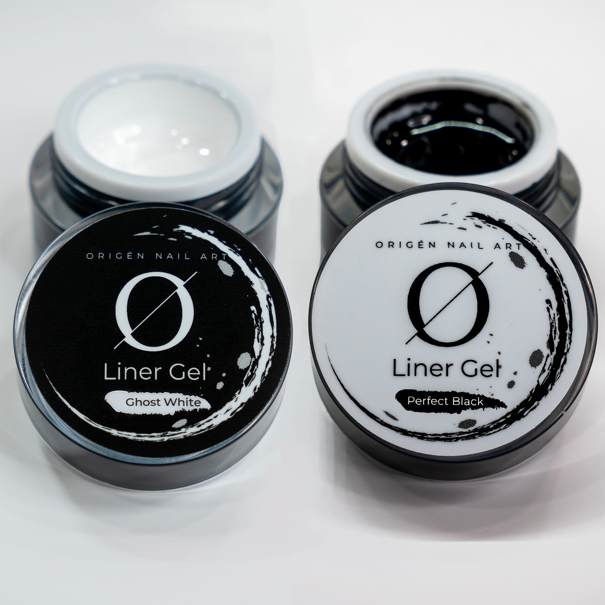 Perfect Black &amp; Ghost White Liner Gel Bundle